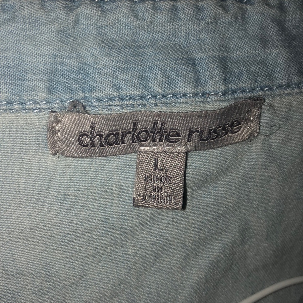 Cropped button down - Picture 4 of 4
